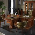 Cercos, despacho clásico, muebles de lujo para oficinas, mesa despacho clásica